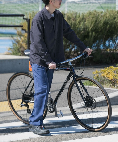 ITEMS URBANRESEARCH(アイテムズ アーバンリサーチ)の「ポリエステルトロ ロングスリーブ シャツ(シャツ/ブラウス・メンズ・ベージュ/ブラック/グレー・MEDIUM/LARGE)」の10枚目の写真