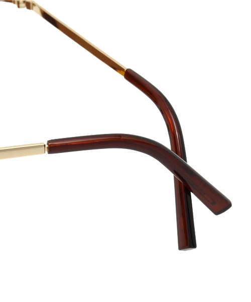 WEGO（ウィゴー）の「WEGO/ラウンドタイプサングラス（サングラス・メンズ・ブラウン系その他・FREE）」の9枚目の写真