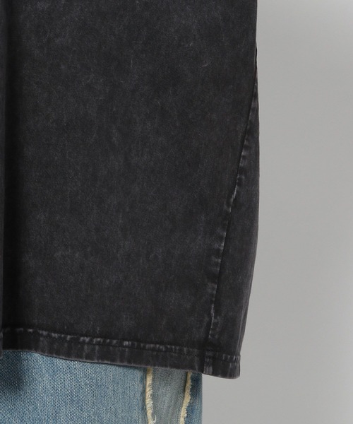 Anui（アニュイ）の「【UNISEX/2サイズ展開】ピグメントステッチTシャツ（Tシャツ/カットソー・レディース・チャコールグレー/ベージュ/ピンク・LARGE/MEDIUM）」の13枚目の写真