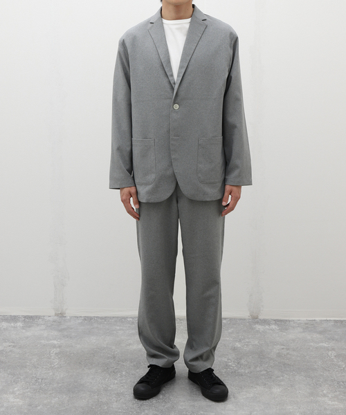 B.C STOCK（ベーセーストック）の「セットアップ イージーパンツ（その他パンツ・メンズ・ライトグレー/ネイビー/ベージュ・LARGE/MEDIUM）」の18枚目の写真
