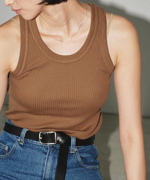 TODAYFUL（トゥデイフル）の「TODAYFUL Seamless Rib Tanktop 12310605