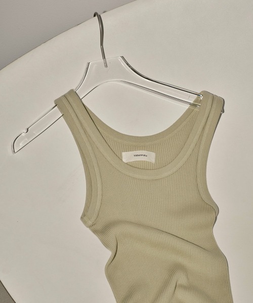 TODAYFUL（トゥデイフル）の「TODAYFUL Seamless Rib Tanktop 12310605 