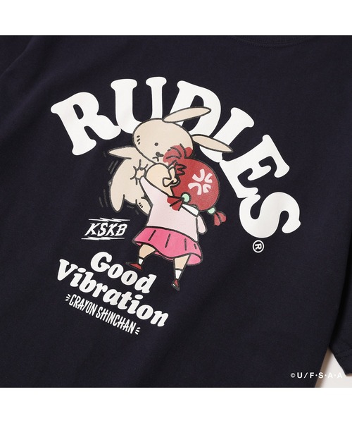 RUDIE'S(ルーディーズ)の「RUDIE'SxCRAYON SHINCHAN NENECHAN TEE/ ルーディーズ×クレヨンしんちゃん ネネちゃん Tシャツ(Tシャツ/カットソー・メンズ・ネイビー/ホワイト・S/XXL/XL/L/M)」の17枚目の写真
