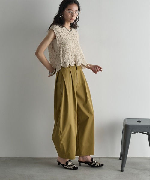 THE YOn（ザヨン）の「トーションレースフレンチスリーブ