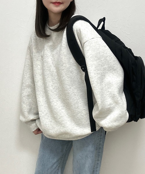 Cham.（チャム）の「ハイウエストデニムワイドパンツ（デニムパンツ・レディース・ライトブルー・S/M/L）」の19枚目の写真