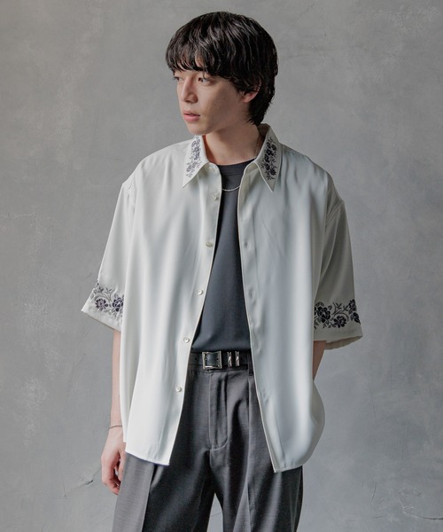 楽天市場】【イージーケア UNISEX】TOROMIシシュウシャツSS HARE