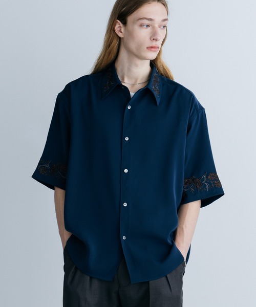 セール】【SET UP対応 イージーケア】TOROMIシシュウシャツSS(HARE