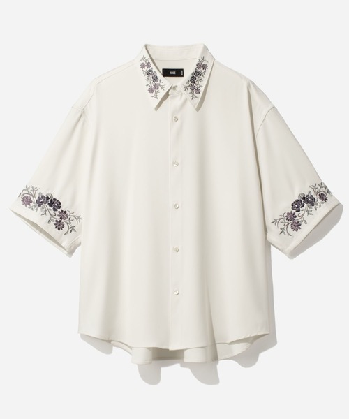 HARE｜【イージーケア UNISEX】TOROMIシシュウシャツSS