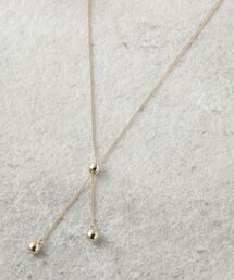 ◆メタルボールスライドネックレス