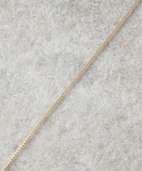 OPAQUE.CLIP(オペークドットクリップ)の「◆メタルボールスライドネックレス(ネックレス・レディース・シルバー/ゴールド・00)」の5枚目の写真