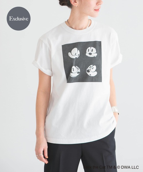 GOOD ROCK SPEED(グッドロックスピード)の「『別注』GOOD ROCK SPEED×UR / FELIX / T-SHIRTS 3(Tシャツ/カットソー・レディース・ブラック系その他・FREE)」の10枚目の写真
