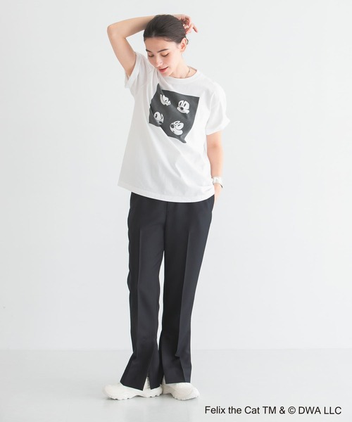 GOOD ROCK SPEED(グッドロックスピード)の「『別注』GOOD ROCK SPEED×UR / FELIX / T-SHIRTS 3(Tシャツ/カットソー・レディース・ブラック系その他・FREE)」の5枚目の写真
