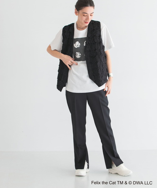 GOOD ROCK SPEED(グッドロックスピード)の「『別注』GOOD ROCK SPEED×UR / FELIX / T-SHIRTS 3(Tシャツ/カットソー・レディース・ブラック系その他・FREE)」の8枚目の写真