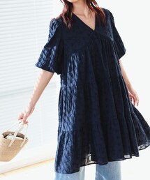 B:MING by BEAMS（ビーミングバイビームス）の「B:MING by BEAMS / 3D 刺繍 ワンピース（ワンピース）」