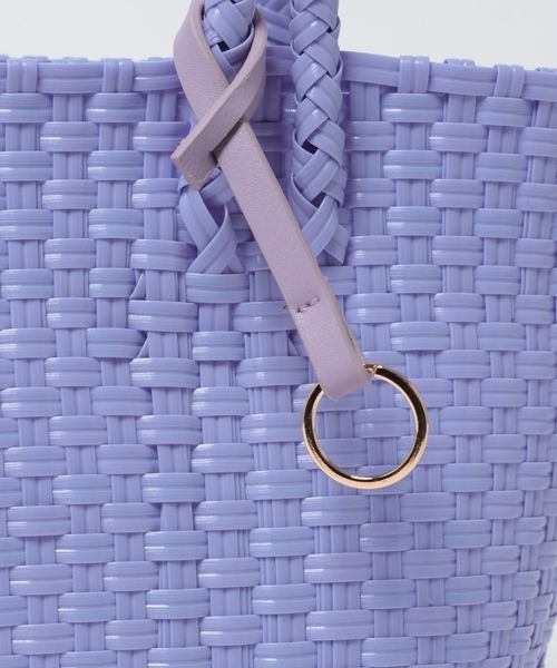 Andemiu（アンデミュウ）の「メルカドミニBAG120998（かごバッグ・レディース・ブラック/パープル/イエロー・FREE）」の12枚目の写真