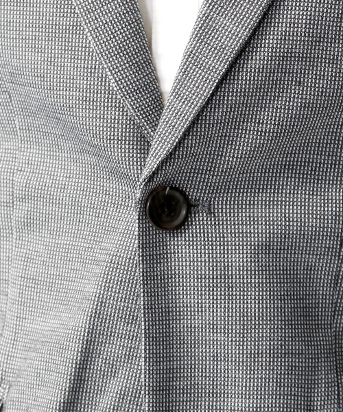 ABAHOUSE（アバハウス）の「【FLEX JACKET】サーフニットジャケット（テーラードジャケット・メンズ・グレー/ネイビー・3/2/4）」の11枚目の写真