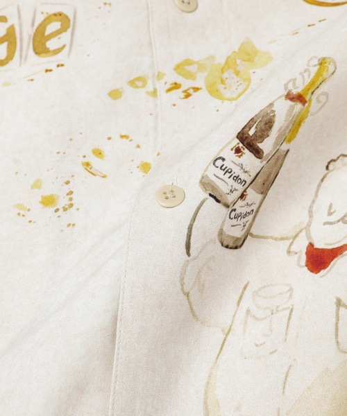 PORTER CLASSIC（ポータークラシック）の「ALOHA SHIRT CUPIDON（シャツ/ブラウス・メンズ・グレー系その他・L/M）」の6枚目の写真