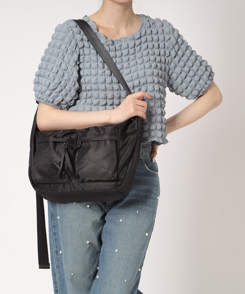 Ober Tashe(オーバータッシェ)の「ロメボディバッグ(ボディバッグ/ウエストポーチ・レディース・ブラック/ライトグレー/ブルー系その他/カーキ・FREE)」の17枚目の写真