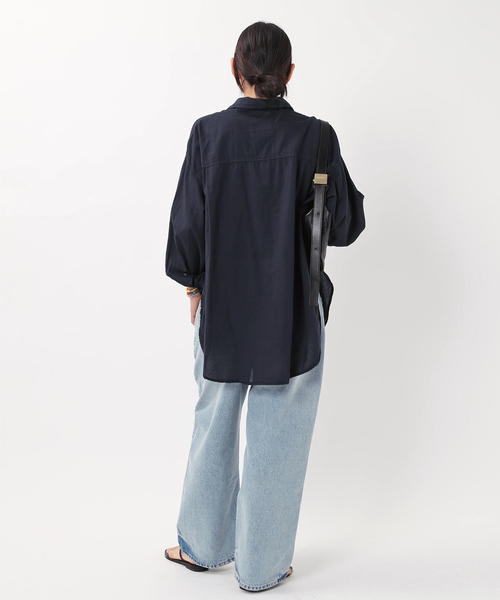 AP STUDIO（エーピーストゥディオ）の「【HOPE/ホープ】DROP JEANS（デニムパンツ・レディース・サックスブルー・28/27/26/25）」の14枚目の写真