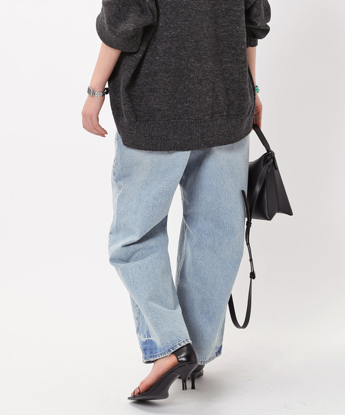 AP STUDIO（エーピーストゥディオ）の「【HOPE/ホープ】DROP JEANS（デニムパンツ・レディース・サックスブルー・28/27/26/25）」の17枚目の写真