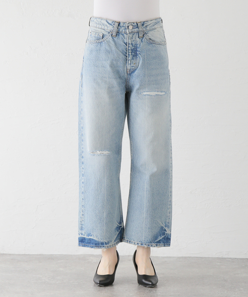 AP STUDIO（エーピーストゥディオ）の「【HOPE/ホープ】DROP JEANS（デニムパンツ・レディース・サックスブルー・28/27/26/25）」の21枚目の写真