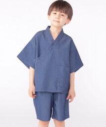SHIPS（シップス）の「SHIPS KIDS:100～130cm / デニム 甚平（浴衣）」