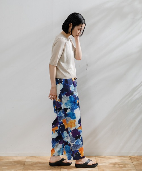 AMERICAN RAG CIE パンツ セール】【AMERICAN RAG CIE】ストライプパンツ（WOMEN)（その他