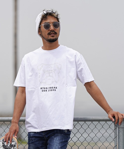 adamsJUGGLER(アダムスジャグラー)の「L.Sドッグティー(Tシャツ/カットソー・メンズ・ホワイト/ブラック・XL/S/M/L/XXL)」の17枚目の写真