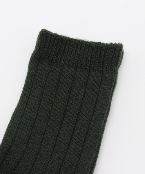 WEGO（ウィゴー）の「WEGO/ウール混リブソックス（ソックス/靴下・レディース・イエロー/カーキ/ホワイト/グレー・FREE）」の5枚目の写真