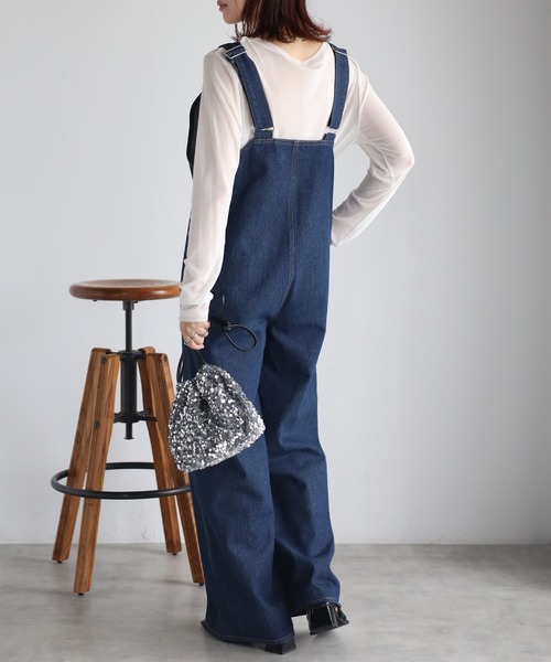 ⭐︎RADIATE⭐︎フロントジップデニムサロペット オーバーオール フロントジップデニムサロペット - RADIATE - RADIATE｜YAMADAYA