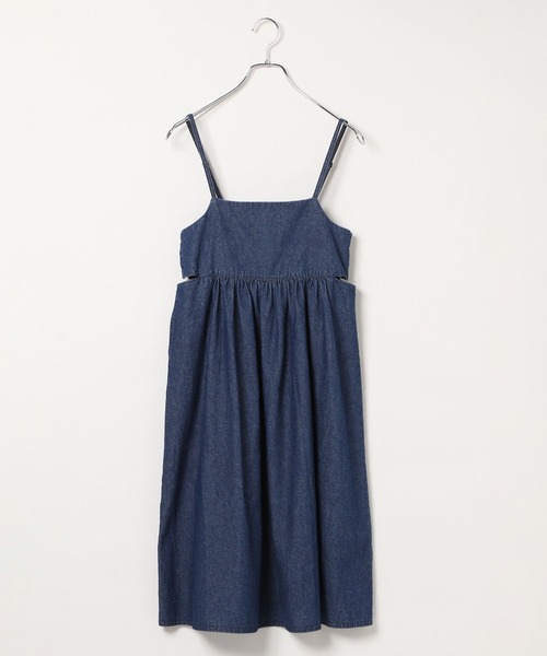 GLOBAL WORK（グローバルワーク）の「デニムキャミワンピース/125325（ワンピース・キッズ・ブルー・120cm/130cm/140cm/150cm/160cm）」の12枚目の写真