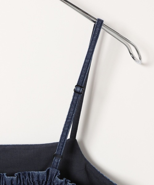 GLOBAL WORK（グローバルワーク）の「デニムキャミワンピース/125325（ワンピース・キッズ・ブルー・120cm/130cm/140cm/150cm/160cm）」の4枚目の写真