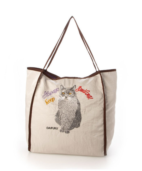 cache cache(カシュ カシュ)の「カシュカシュ cachecache / うちの子刺繍トートバッグ(トートバッグ・レディース・ブラック/ブラウン/ベージュ系その他/イエロー・FREE)」の3枚目の写真