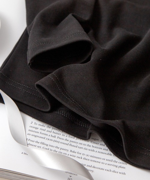 panpantutu（パンパンチュチュ）の「リボンパレードトップス(長袖)(80-130cm)（Tシャツ/カットソー・キッズ・ネイビー/レッド/アイボリー/ブラック/サーモンピンク・80ｃｍ/120cm/130cm/100cm/110cm/90cm）」の14枚目の写真