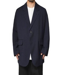 URU ウル　19aw ジャケット URU(ウル)/ZIP UP BLOUSON/SAX 通販 取り扱い-CONCRETE RIVER