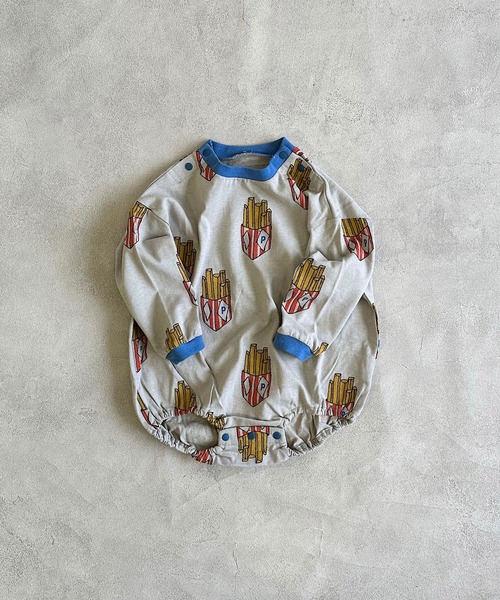 HOGAN RANCH WEAR（ホーガンランチウエア）の「ソウガラナガソデボディシャツ（肌着・キッズ・ブラック/オフホワイト/エメラルド/ピンク/レッド・70/80）」の5枚目の写真