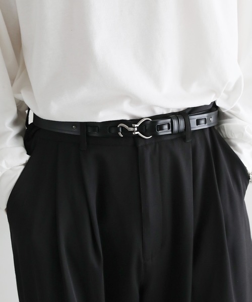 セール】牛革 レザーフックベルト 25㎜（ベルト）｜ASTRONOMY