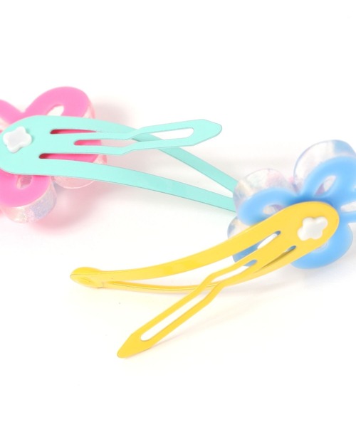 LOWRYS FARM(ローリーズファーム)の「フラワー2Pセットヘアピン 138474(ヘアピン・キッズ・ブルー/ピンク/パープル/イエロー・FREE)」の13枚目の写真