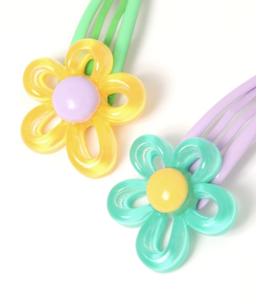 フラワー2Pセットヘアピン 138474（ヘアピン）｜LOWRYS FARM