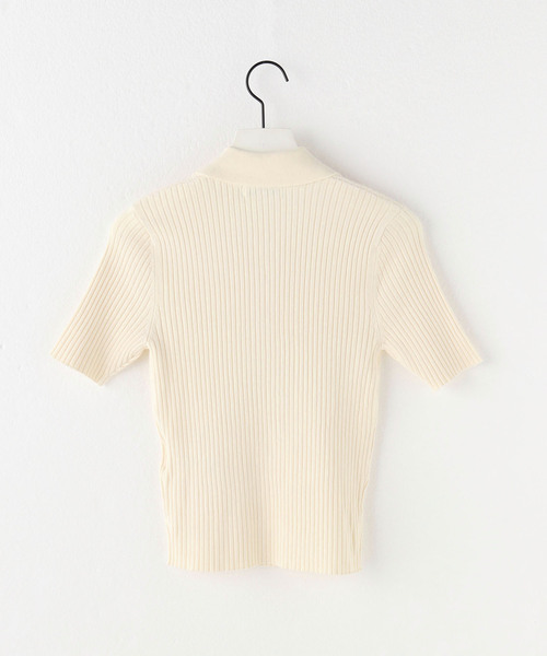 SPORTY&RICH(スポーティアンドリッチ)の「【SPORTY&RICH / スポーティアンドリッチ】SRHWC RIBBED(Tシャツ/カットソー・メンズ・アイボリー・SMALL/X-SMALL)」の2枚目の写真