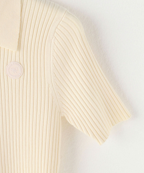 SPORTY&RICH(スポーティアンドリッチ)の「【SPORTY&RICH / スポーティアンドリッチ】SRHWC RIBBED(Tシャツ/カットソー・メンズ・アイボリー・SMALL/X-SMALL)」の5枚目の写真