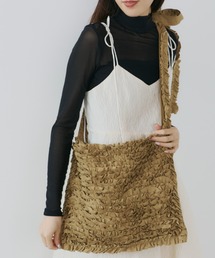 フリルショルダートートバッグ