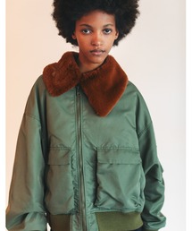 F/CE.  | F/CE. BOA COLLAR MA-1 JACKET / エフシーイー ボアカラー MA-1 ジャケット(MA-1)