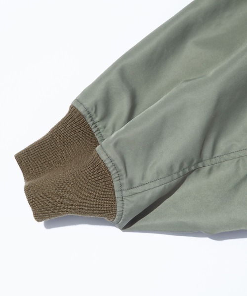 F/CE. （エフシーイー）の「F/CE. BOA COLLAR MA-1 JACKET / エフシーイー ボアカラー MA-1 ジャケット（MA-1・レディース・ブラック/オリーブ・SMALL/MEDIUM）」の14枚目の写真