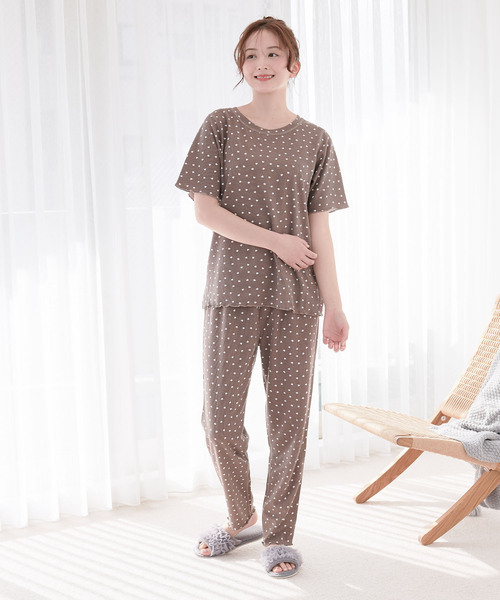 MUSEE】ワッフルセットアップ（ルームウェア/パジャマ）｜cross marche