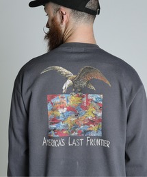 Schott/ショット/CREW SWEAT EAGLE AND MAP/クルースウェット イーグル アンド マップ