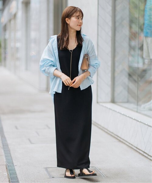 plage(プラージュ)の「《追加》Linen Short シャツ(シャツ/ブラウス・レディース・サックスブルー/ベージュ系その他/ホワイト・FREE)」の7枚目の写真