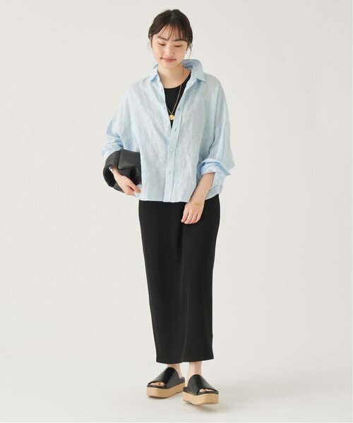 追加》Linen Short シャツ（シャツ/ブラウス）｜Plage（プラージュ）の