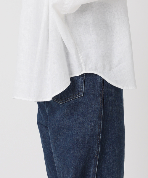 plage(プラージュ)の「《追加》Linen Short シャツ(シャツ/ブラウス・レディース・サックスブルー/ベージュ系その他/ホワイト・FREE)」の22枚目の写真