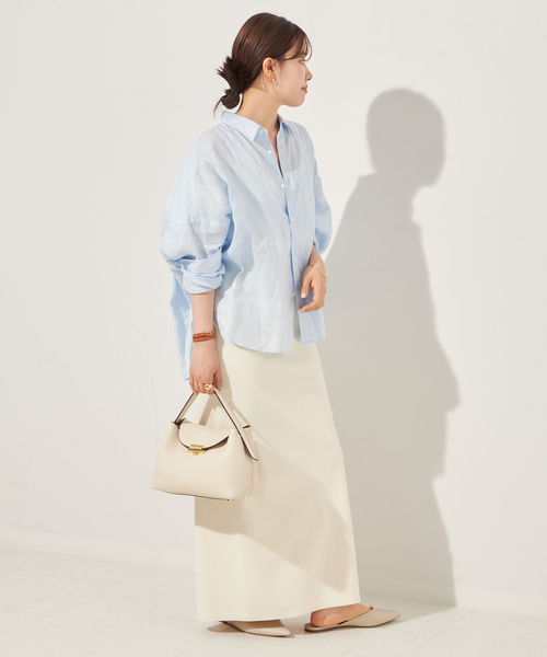 追加》Linen Short シャツ（シャツ/ブラウス）｜Plage（プラージュ）の